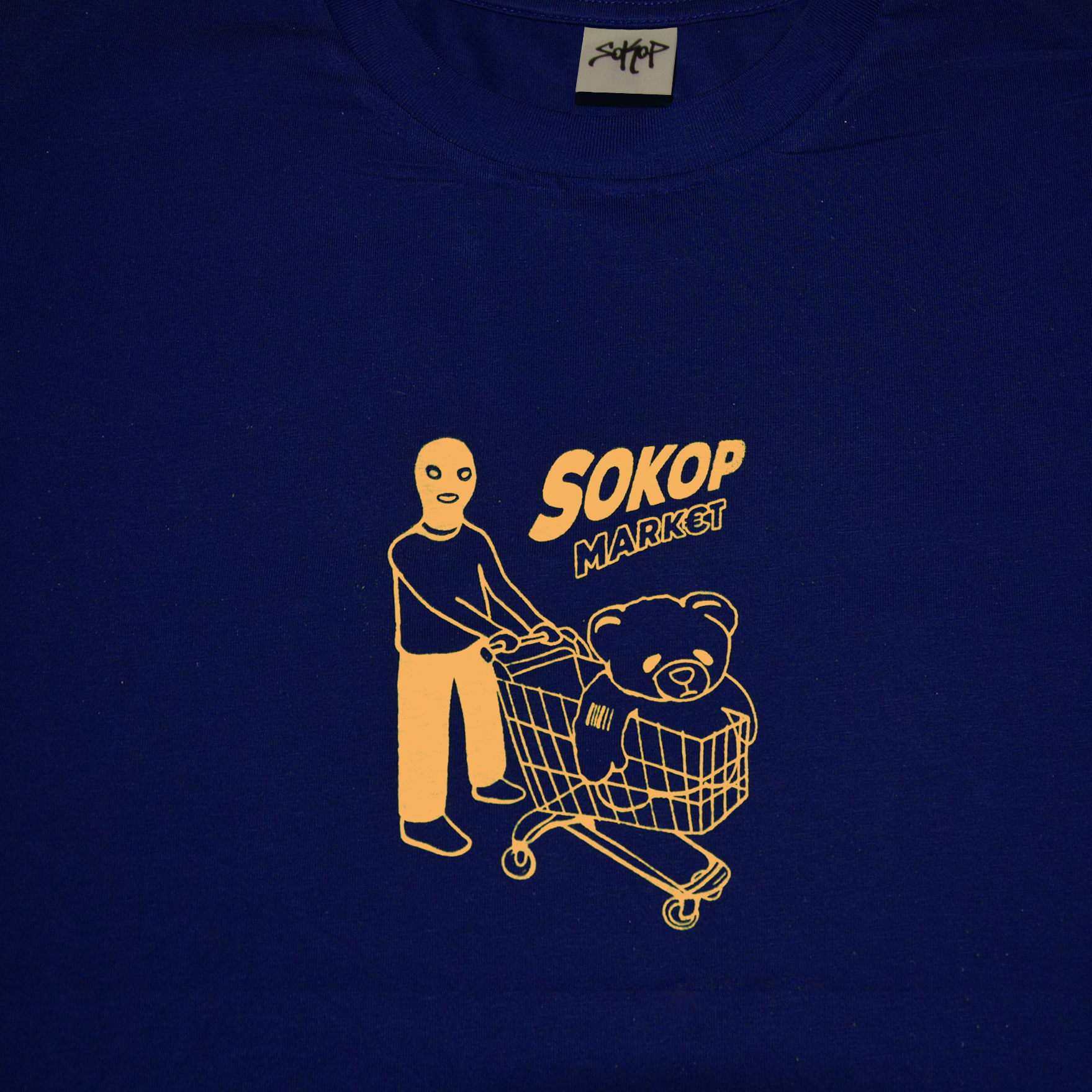 Tee Market - Bleu Marine
